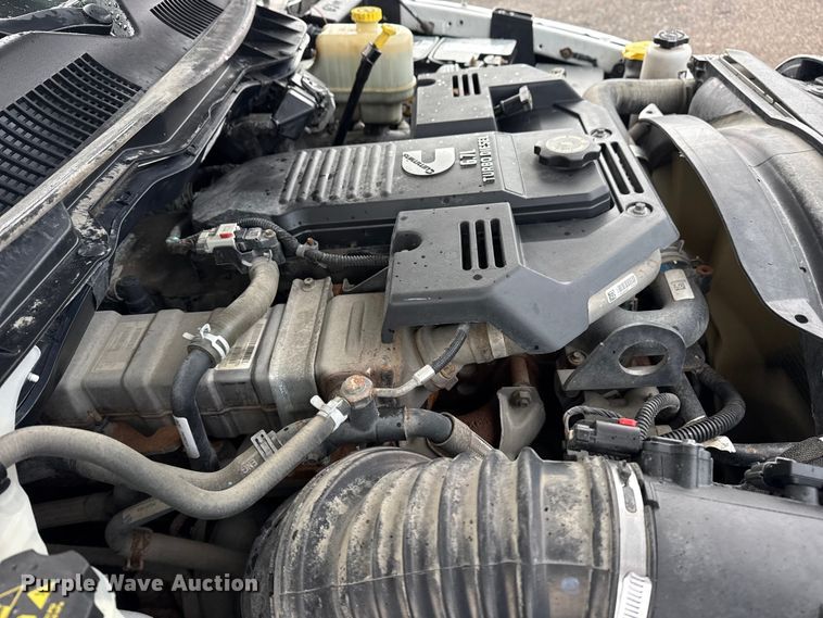 image for item EG2157 2016 RAM 4500HD Crew Cab flatbed pickup truck