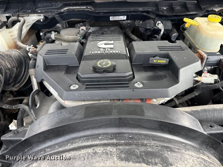 image for item EG2157 2016 RAM 4500HD Crew Cab flatbed pickup truck