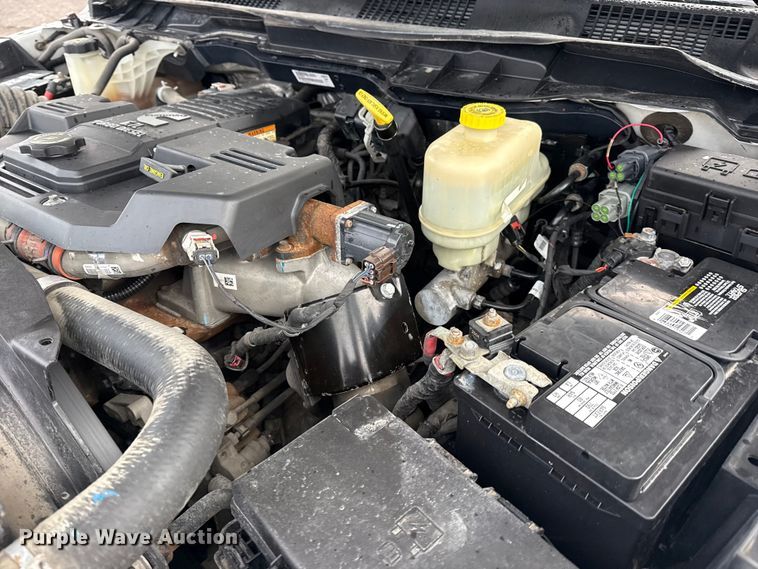 image for item EG2157 2016 RAM 4500HD Crew Cab flatbed pickup truck