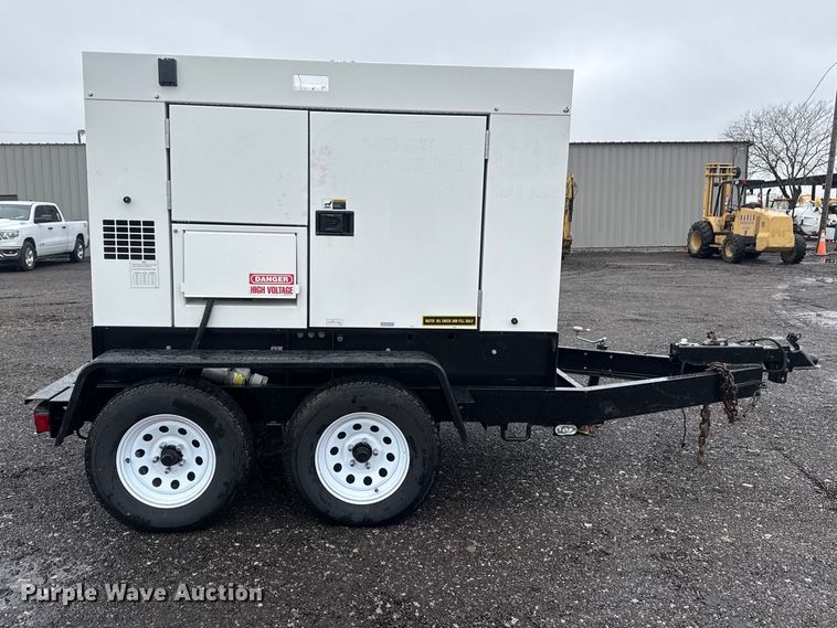 image for item EG2160 2004 Mighty Mover trailers DCA-45USI generator