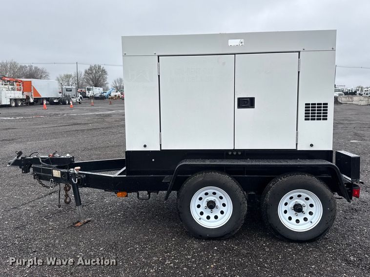 image for item EG2160 2004 Mighty Mover trailers DCA-45USI generator