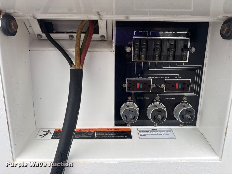 image for item EG2160 2004 Mighty Mover trailers DCA-45USI generator