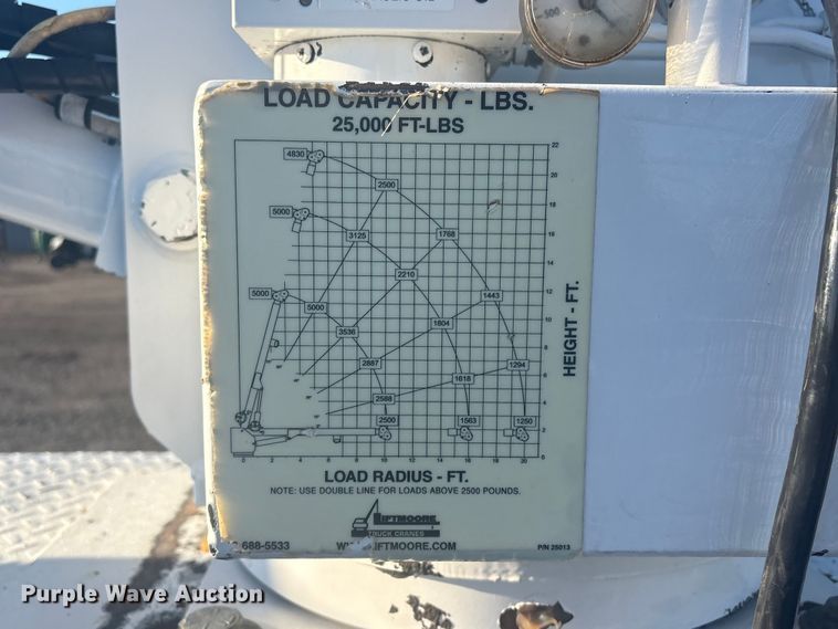 image for item EG8853 2007 Chevrolet C7500 utility / service truck