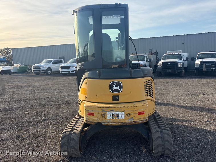 image for item EG8867 2014 John Deere 35D mini excavator