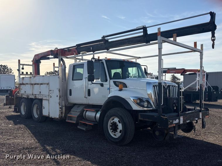 image for item EG8868 2011 International 7500 SBA crane truck