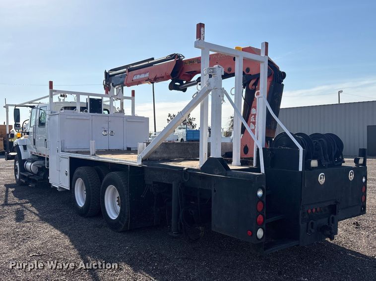 image for item EG8869 2008 International 7500 SBA crane truck
