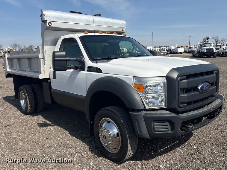 image for item EG8871 2012 Ford F450 Super Duty dump truck