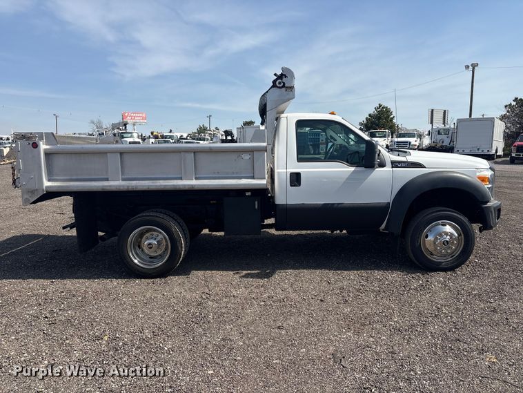 image for item EG8871 2012 Ford F450 Super Duty dump truck