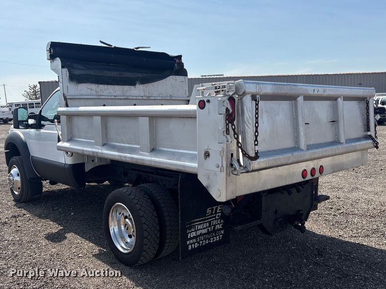 image for item EG8871 2012 Ford F450 Super Duty dump truck
