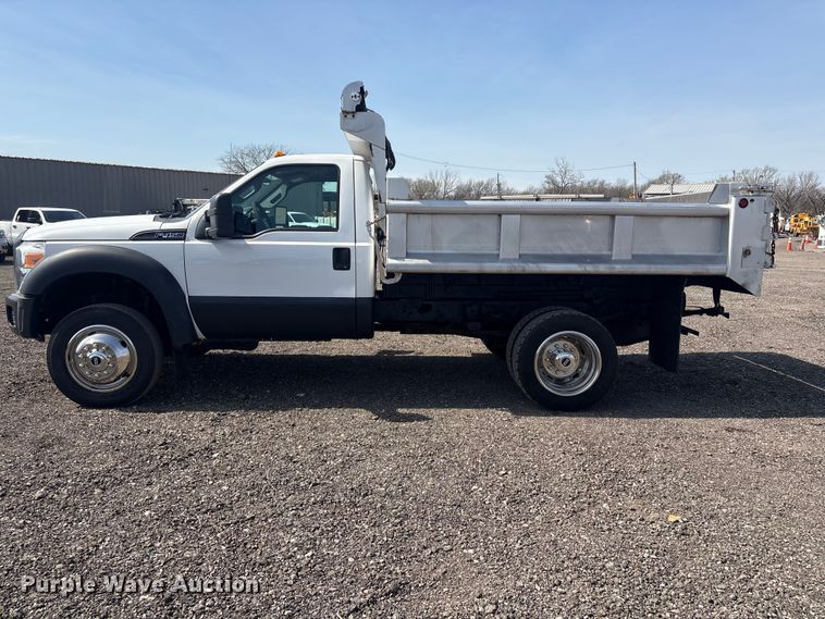 image for item EG8871 2012 Ford F450 Super Duty dump truck