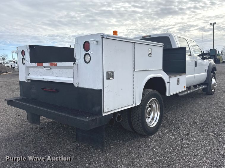 image for item EG8877 2012 Ford F550 Super Duty Crew Cab utility / service truck