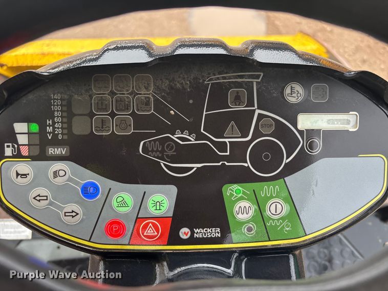 image for item EJ3410 2018 Wacker Neuson RC70 single drum vibratory roller