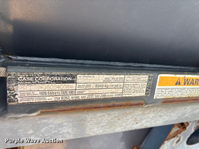 image for item EM0062 1999 Case 550G dozer