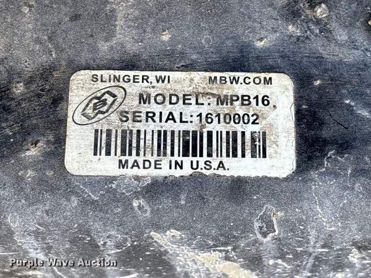 image for item EM0064 MBW MPB16 concrete buggy