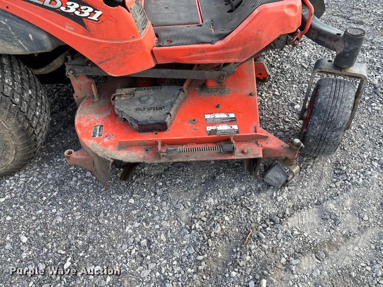 image for item EM0067 Kubota ZD331 ZTR lawn mower