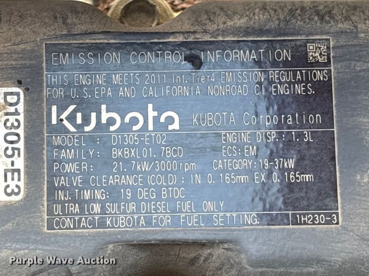 image for item EM0068 Kubota ZD331 ZTR lawn mower