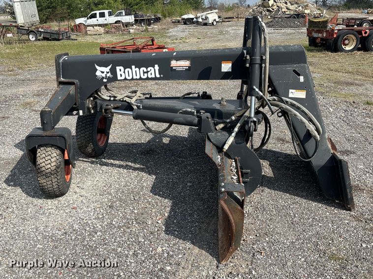 image for item EM0072 2011 Bobcat Grader 108 skid steer grader