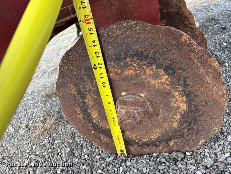 image for item EM0076 Shop built skid steer disc