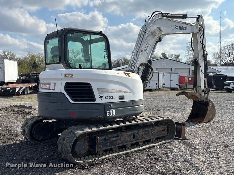 image for item EM0077 2011 Bobcat E80 mini excavator