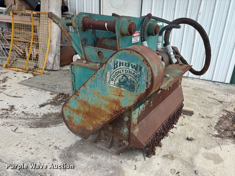 image for item EM0082 Brown Brontosaurus mulcher