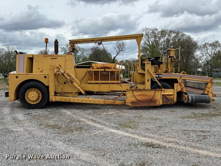 image for item EM0089 Blaw Knox RW 195C road widener