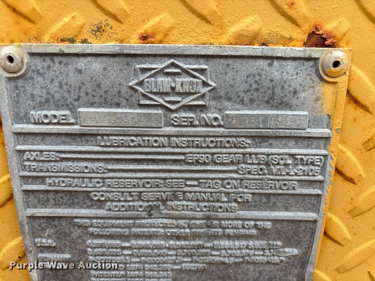 image for item EM0089 Blaw Knox RW 195C road widener