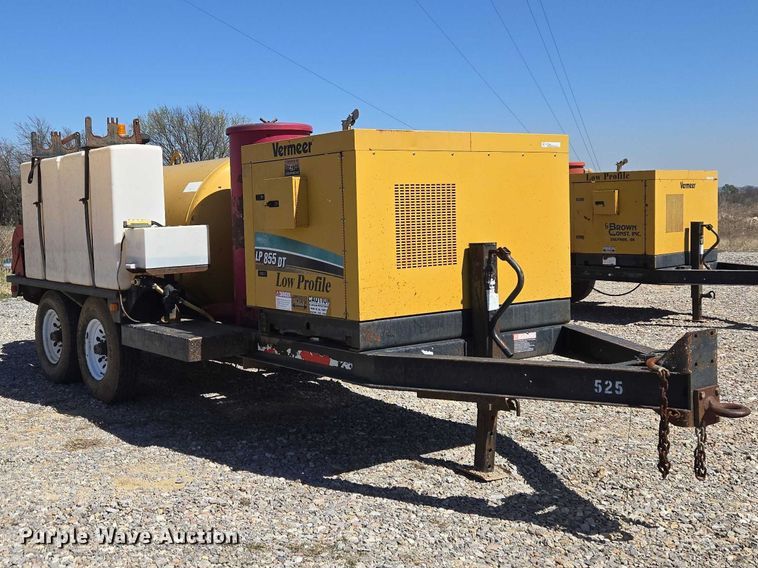 image for item EM2602 2012 Vermeer LP855DT vacuum excavator