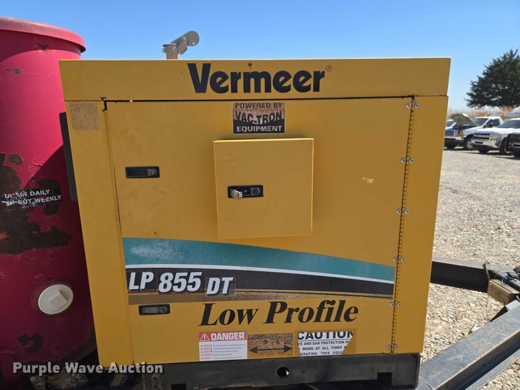 image for item EM2602 2012 Vermeer LP855DT vacuum excavator
