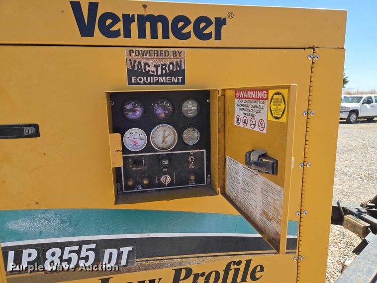 image for item EM2602 2012 Vermeer LP855DT vacuum excavator