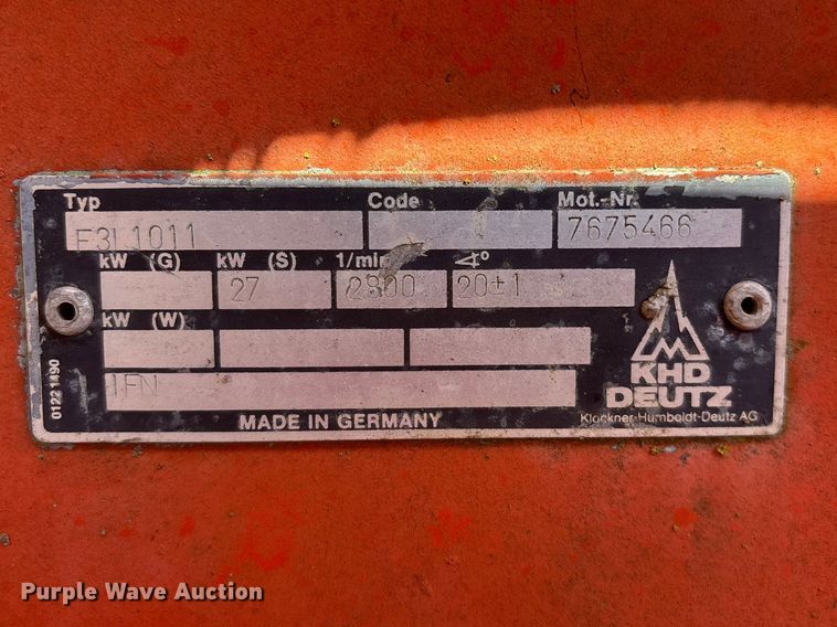 image for item EO4093 Airplaco HJ 36 CR concrete mixer / pump