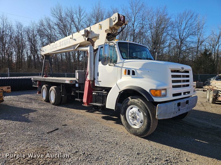 image for item EO7069 1999 Sterling L-Line crane truck