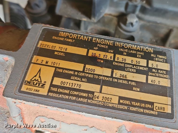 image for item EO7134 Atlas Copco XAS 56 Air Compressor