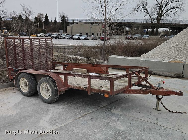 image for item EO7141 1999 Ark City Trailer utility trailer