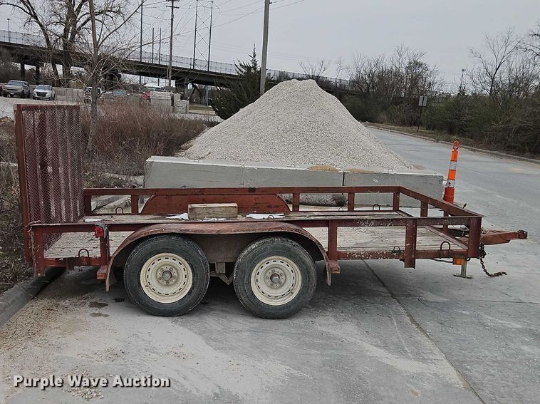 image for item EO7141 1999 Ark City Trailer utility trailer