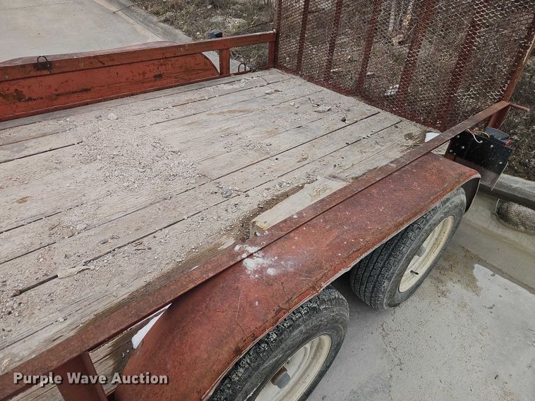 image for item EO7141 1999 Ark City Trailer utility trailer