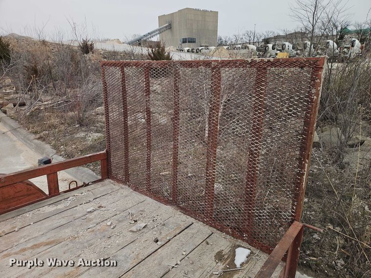 image for item EO7141 1999 Ark City Trailer utility trailer