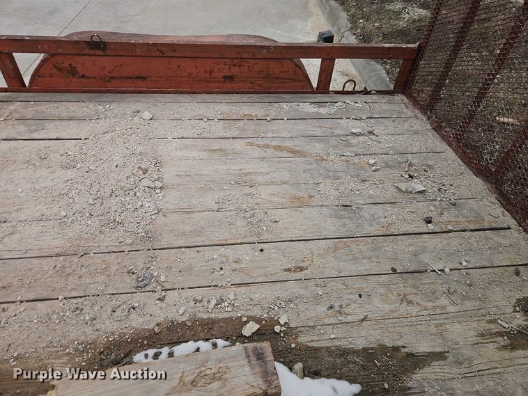 image for item EO7141 1999 Ark City Trailer utility trailer