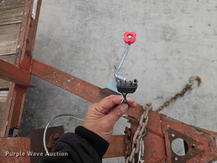 image for item EO7141 1999 Ark City Trailer utility trailer