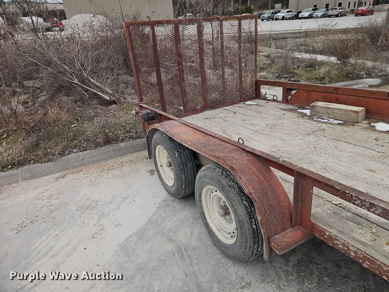 image for item EO7141 1999 Ark City Trailer utility trailer