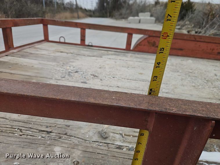 image for item EO7141 1999 Ark City Trailer utility trailer