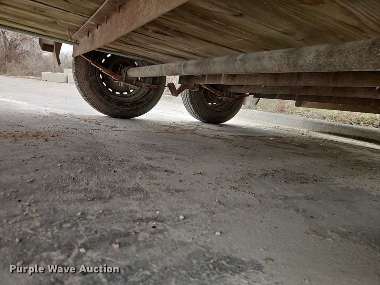 image for item EO7141 1999 Ark City Trailer utility trailer