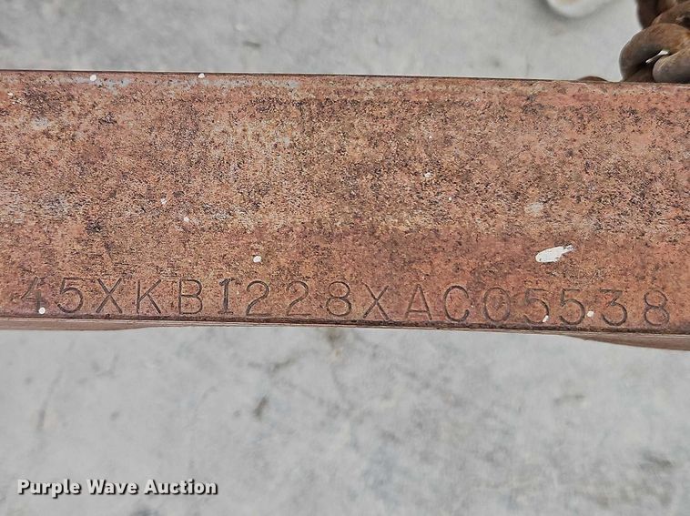 image for item EO7141 1999 Ark City Trailer utility trailer