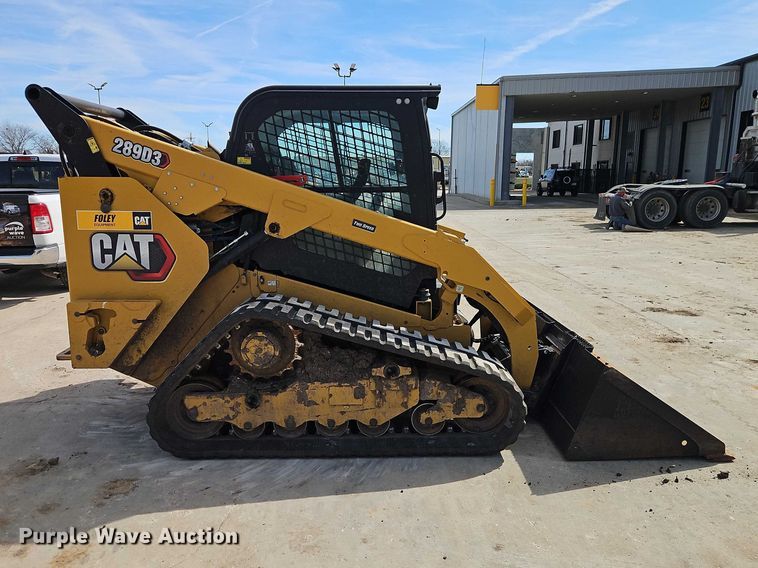 image for item EO7150 2021 Caterpillar 289D3 tracked skid steer loader