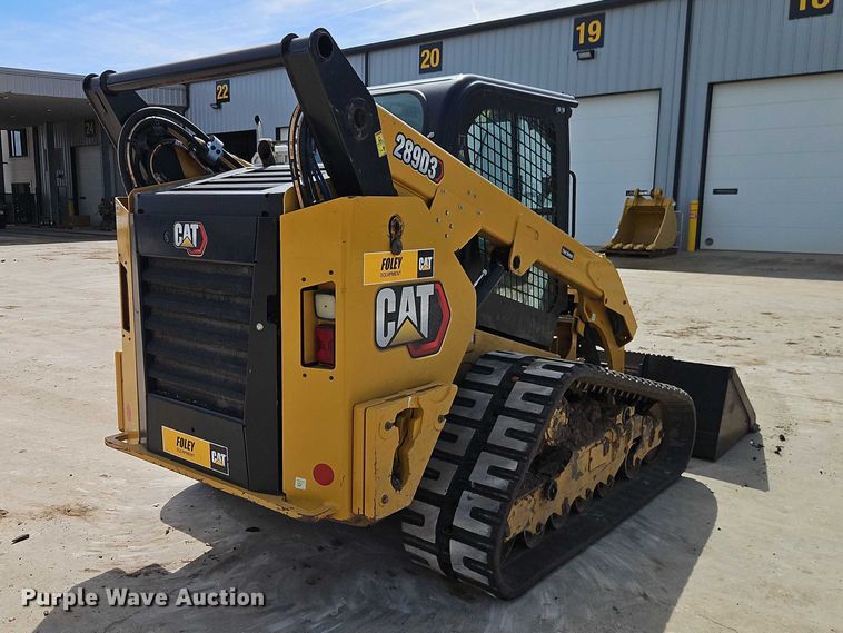 image for item EO7150 2021 Caterpillar 289D3 tracked skid steer loader