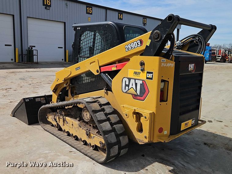 image for item EO7150 2021 Caterpillar 289D3 tracked skid steer loader