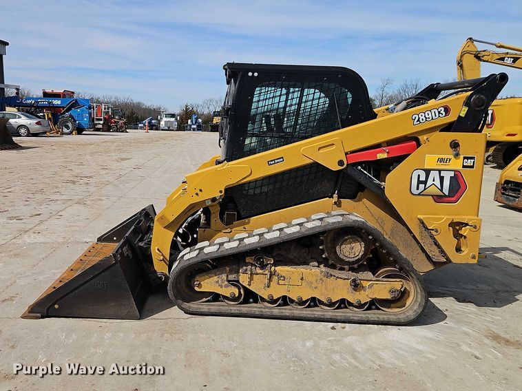 image for item EO7150 2021 Caterpillar 289D3 tracked skid steer loader