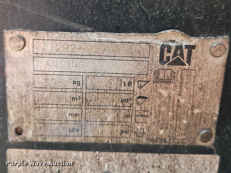 image for item EO7150 2021 Caterpillar 289D3 tracked skid steer loader