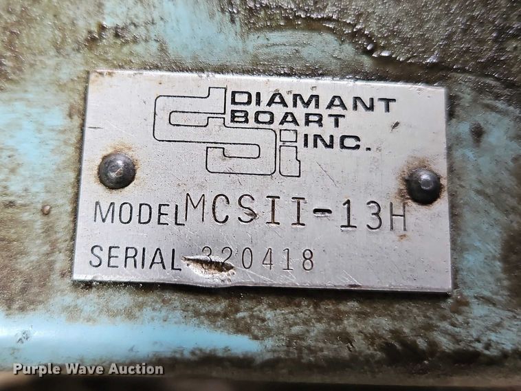 image for item EO7153 Diamant Boart MCSII-13H concrete saw