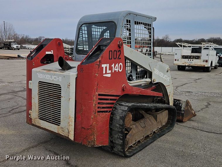 image for item EO7154 2007 Takeuchi TL140 tracked skid steer loader