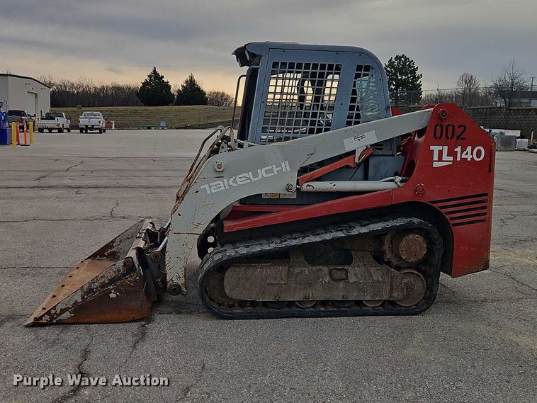 image for item EO7154 2007 Takeuchi TL140 tracked skid steer loader